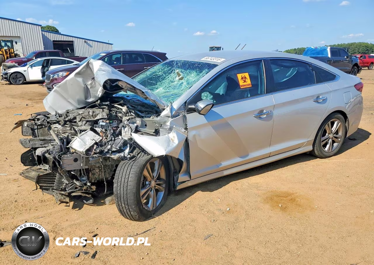 2018 Hyundai Sonata Sel VIN:5NPE34AF7JH680135 - 1
