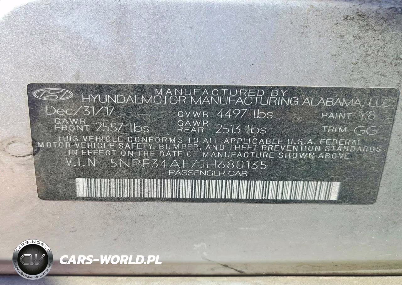 2018 Hyundai Sonata Sel VIN:5NPE34AF7JH680135 - 12