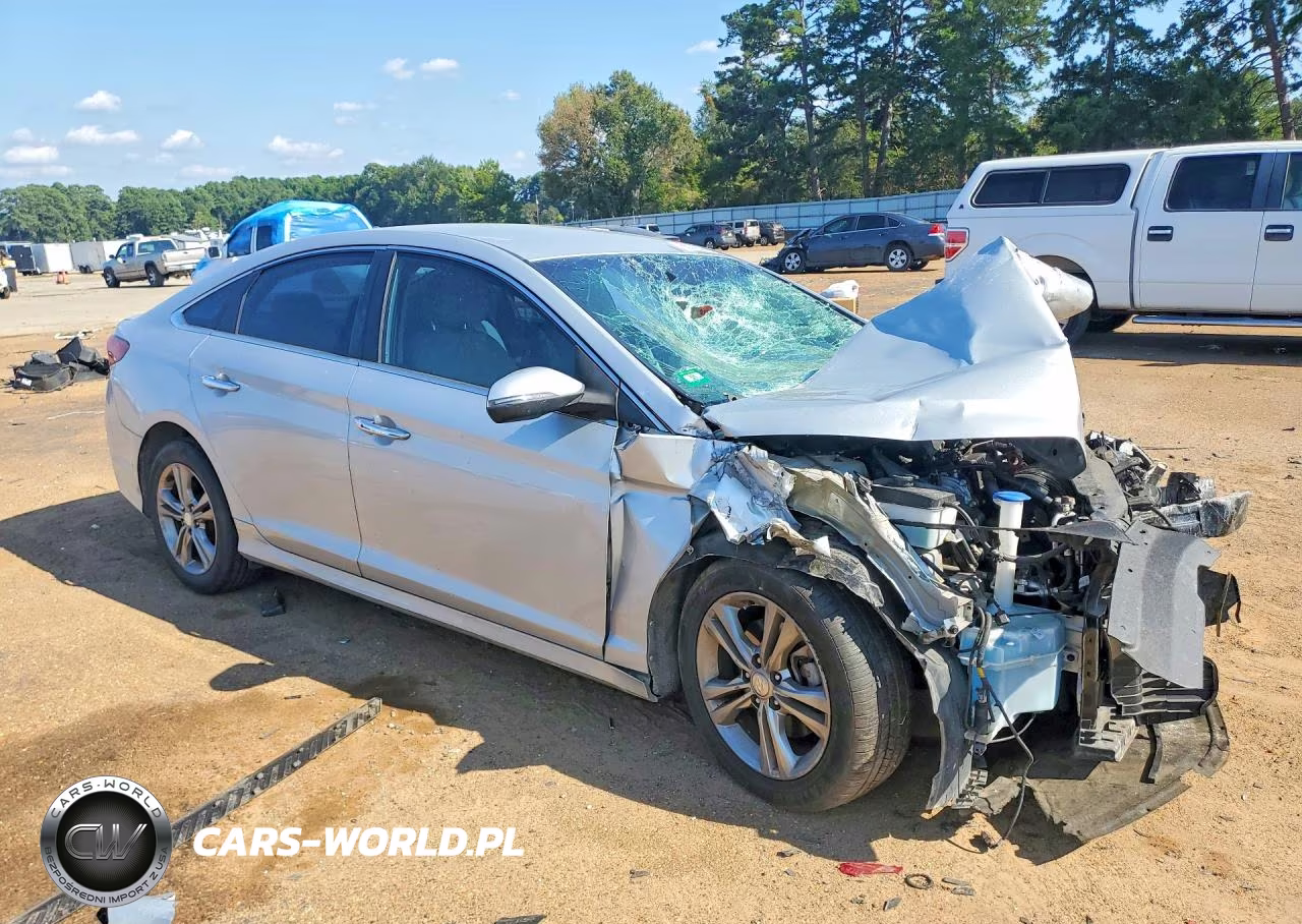 2018 Hyundai Sonata Sel VIN:5NPE34AF7JH680135 - 4