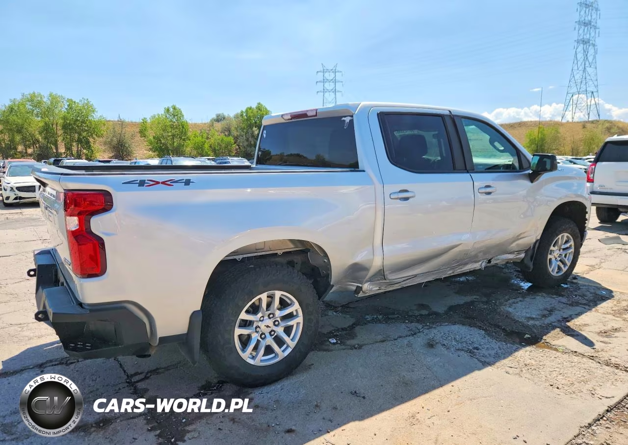 2020 Chevrolet Silverado K1500 Rst VIN:3GCUYEED5LG283823 - 3