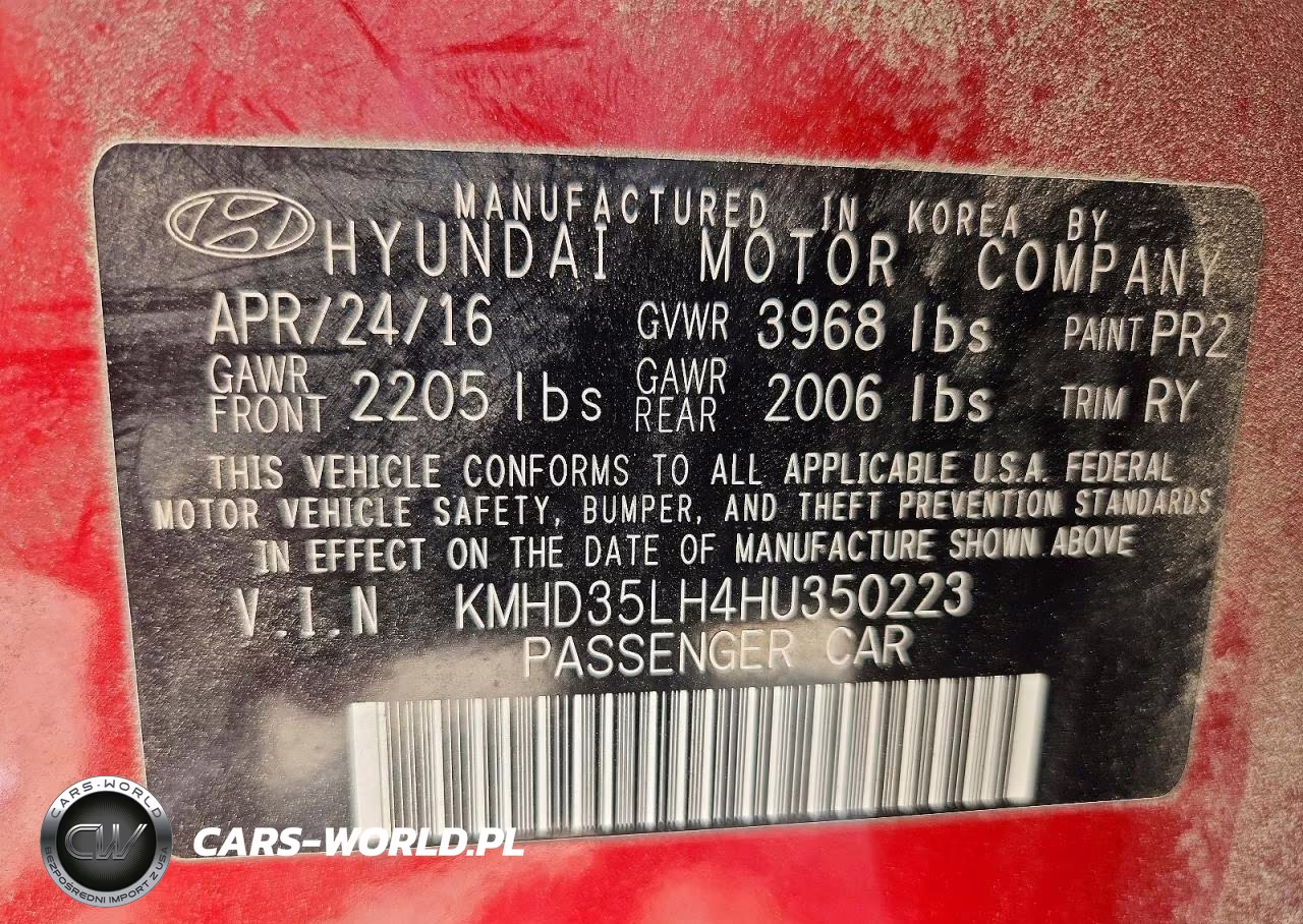 2017 Hyundai Elantra Gt Base VIN:KMHD35LH4HU350223 - 13