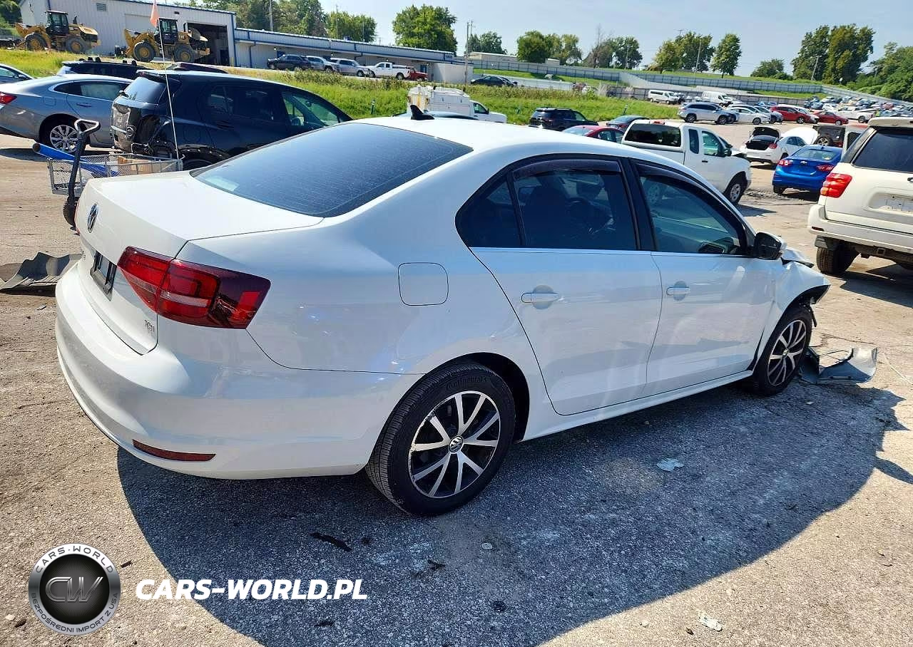 2017 Volkswagen Jetta Se VIN:3VWDB7AJ1HM318887 - 3