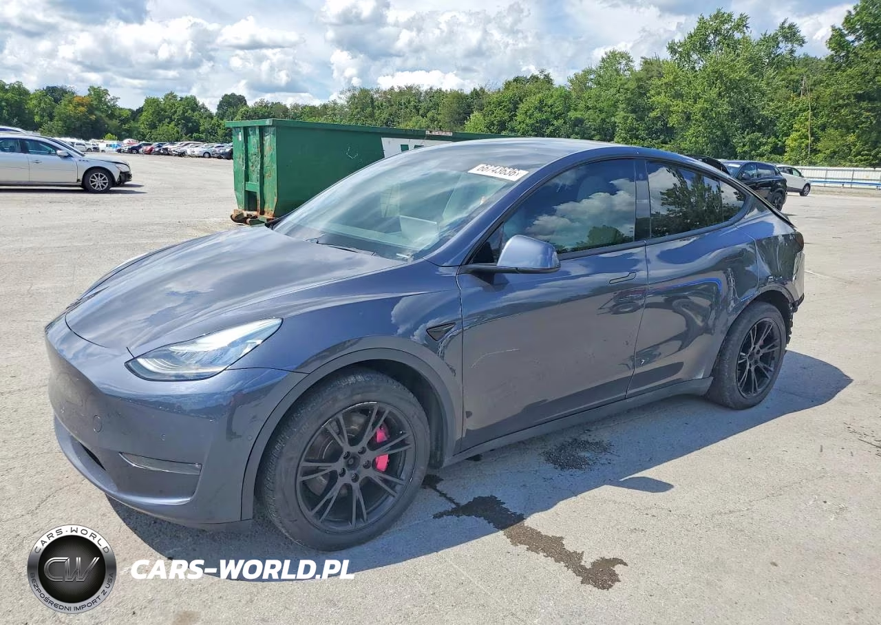 2021 Tesla Model Y VIN:5YJYGDEE9MF085471 - 1