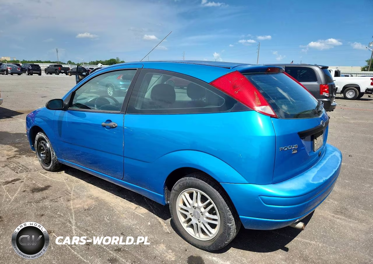 2007 Ford Focus Zx3 VIN:1FAFP31N67W170555 - 2
