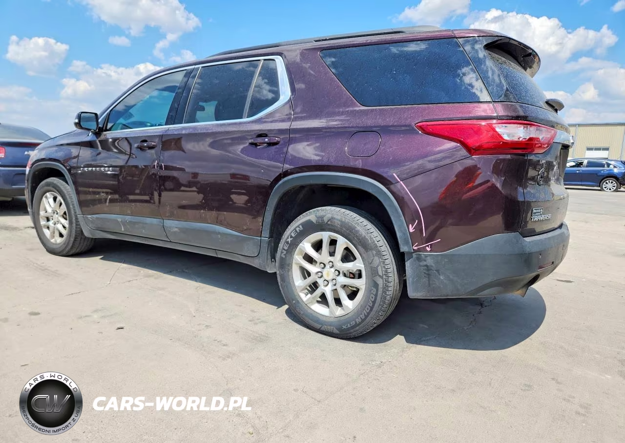 2019 Chevrolet Traverse Lt VIN:1GNERGKW9KJ208324 - 2