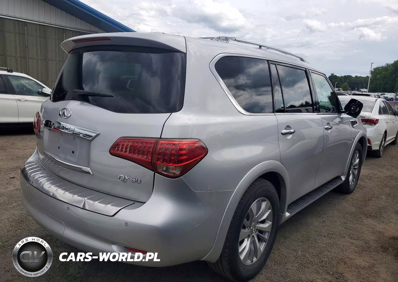 2017 Infiniti Qx80 Base VIN:JN8AZ2NEXH9152180 - 3
