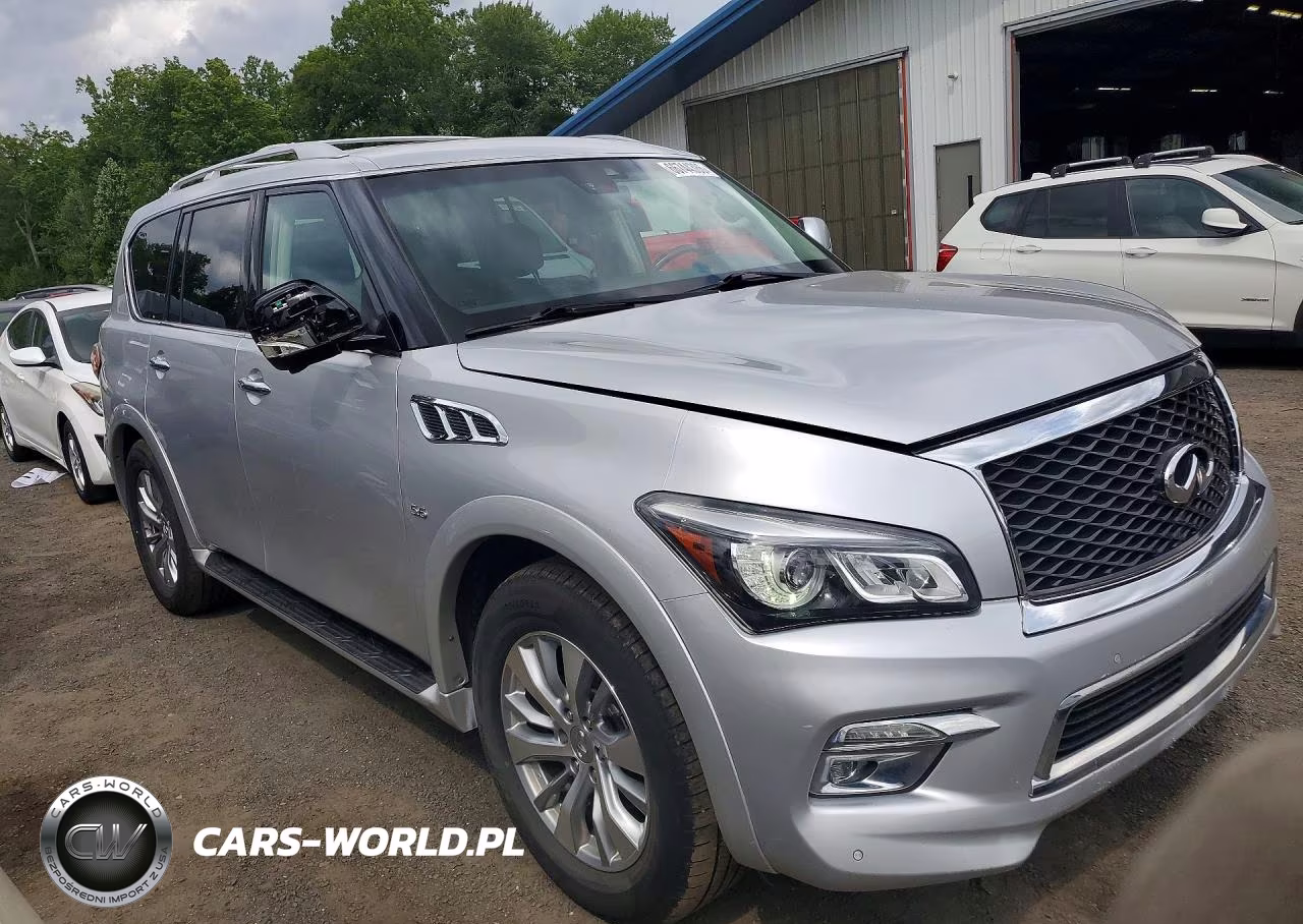 2017 Infiniti Qx80 Base VIN:JN8AZ2NEXH9152180 - 4