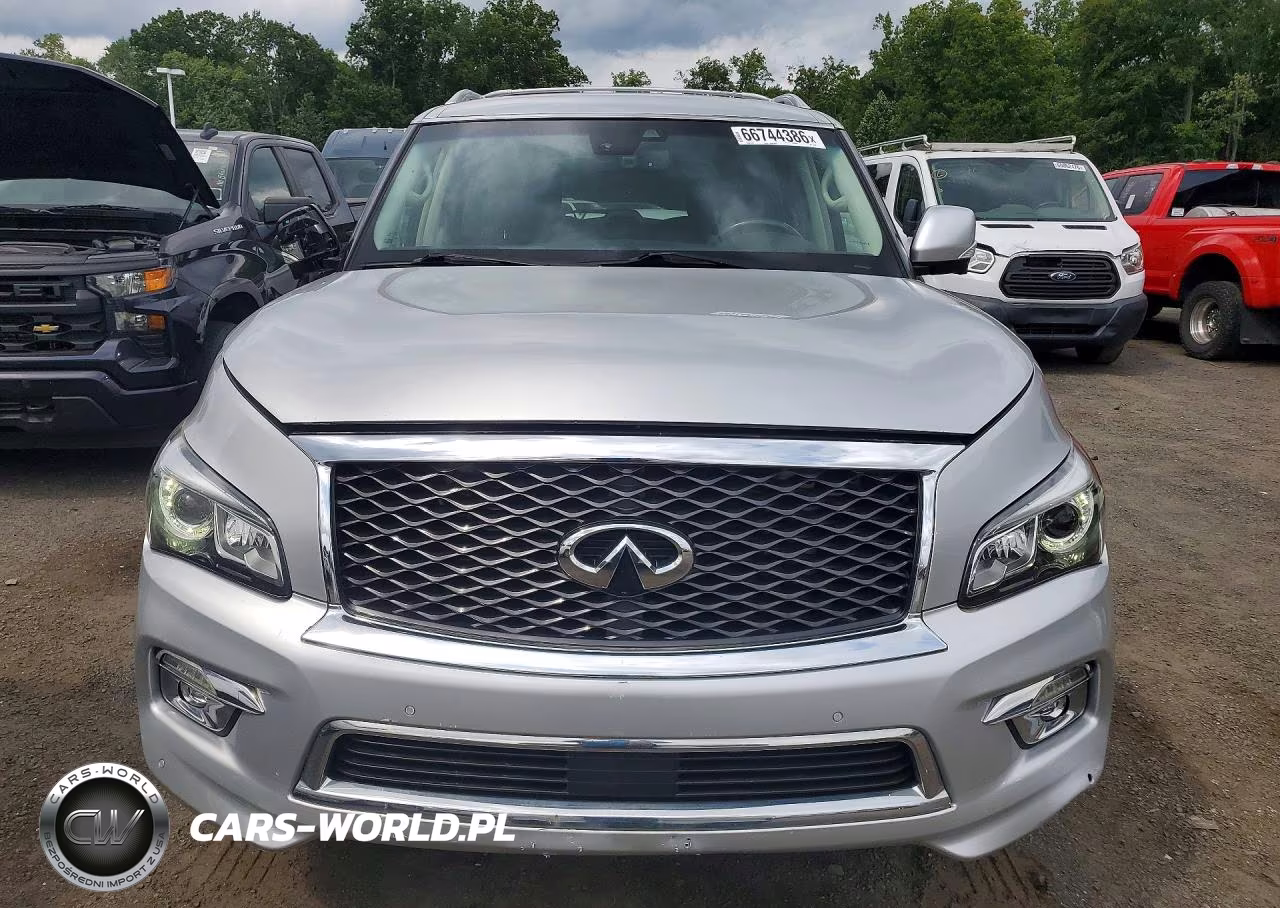 2017 Infiniti Qx80 Base VIN:JN8AZ2NEXH9152180 - 5