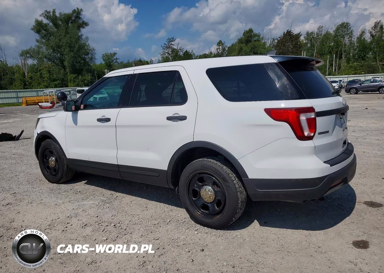 2019 Ford Explorer Police Interceptor VIN:1FM5K8AR2KGB44120 - 2