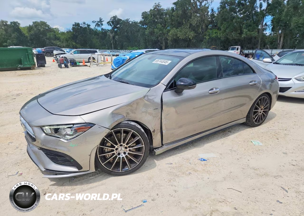 2020 Mercedes-Benz Cla Amg 35 4Matic VIN:W1K5J5BB6LN116623 - 1