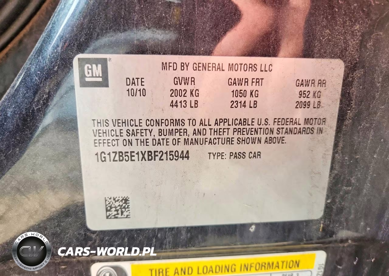 2011 Chevrolet Malibu Ls VIN:1G1ZB5E1XBF215944 - 13