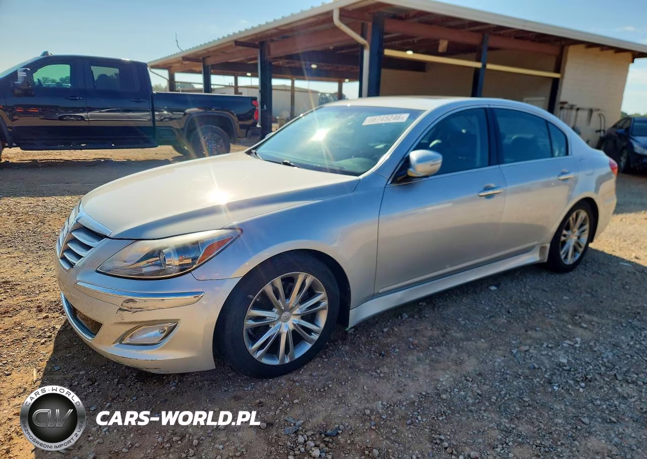 2012 Hyundai Genesis 3.8L VIN:KMHGC4DD5CU201413 - 1