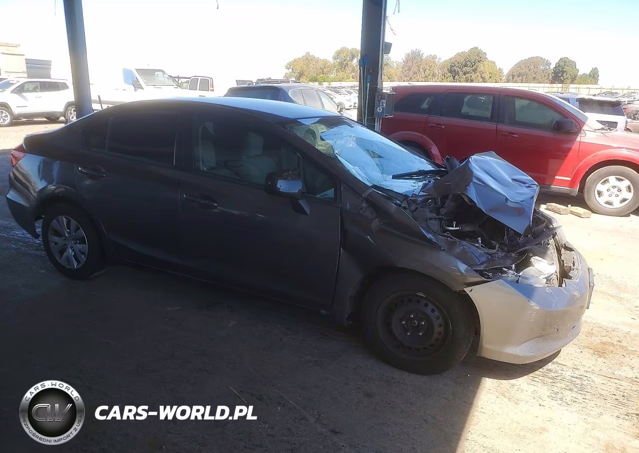 2012 Honda Civic Lx VIN:2HGFB2F51CH561618 - 4