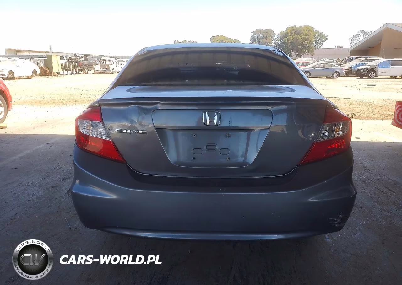 2012 Honda Civic Lx VIN:2HGFB2F51CH561618 - 6