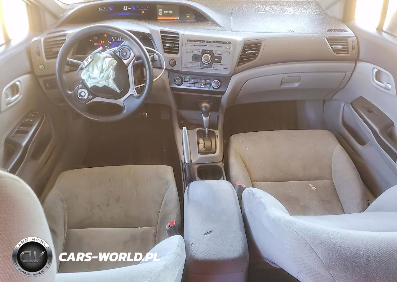 2012 Honda Civic Lx VIN:2HGFB2F51CH561618 - 8