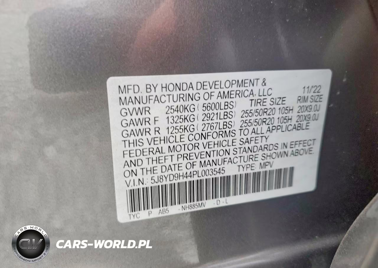 2023 Acura Mdx Technology VIN:5J8YD9H44PL003545 - 13