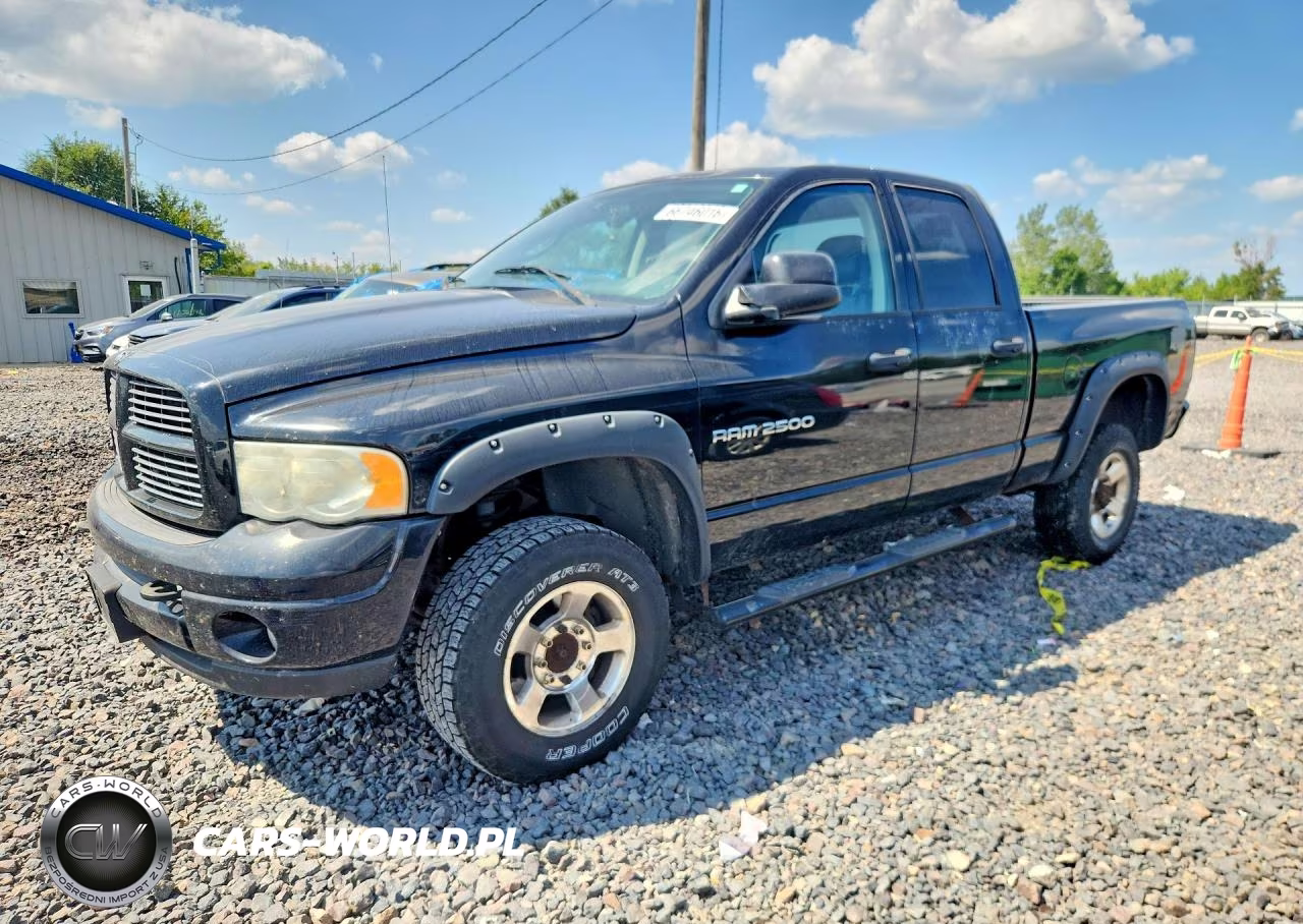 2003 Dodge Ram 2500 St VIN:3D7KU28D83G806822 - 1