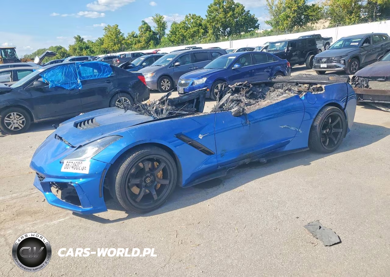2014 Chevrolet Corvette Stingray Z51 3Lt VIN:1G1YM2D70E5000464 - 1