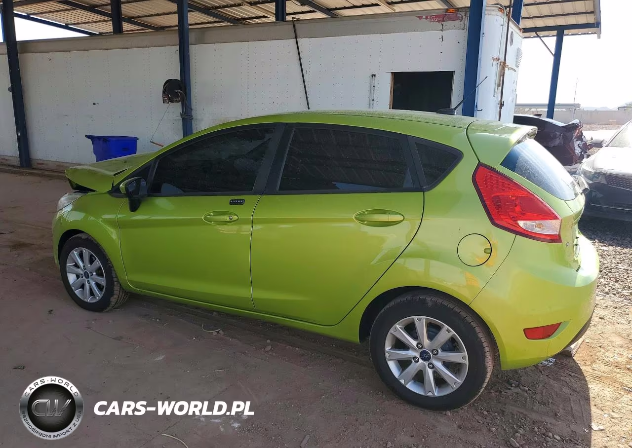 2012 Ford Fiesta Se VIN:3FADP4EJ8CM114034 - 2