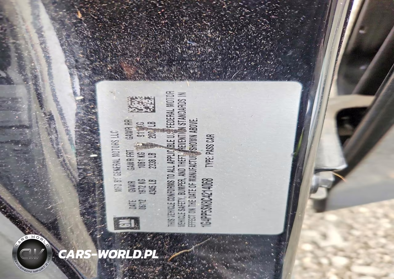 2012 Buick Verano VIN:1G4PP5SK8C4214068 - 13