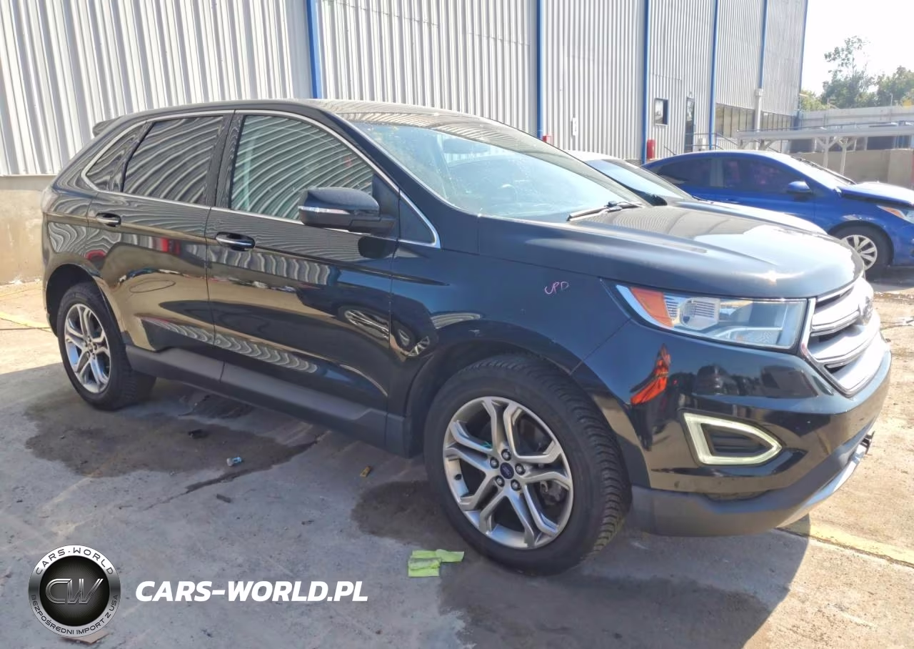 2015 Ford Edge Titanium VIN:2FMTK4K92FBC35643 - 4