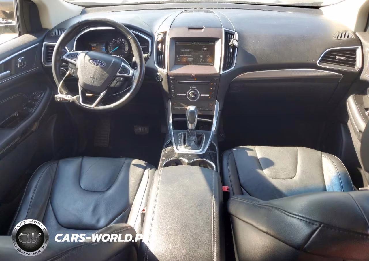 2015 Ford Edge Titanium VIN:2FMTK4K92FBC35643 - 8