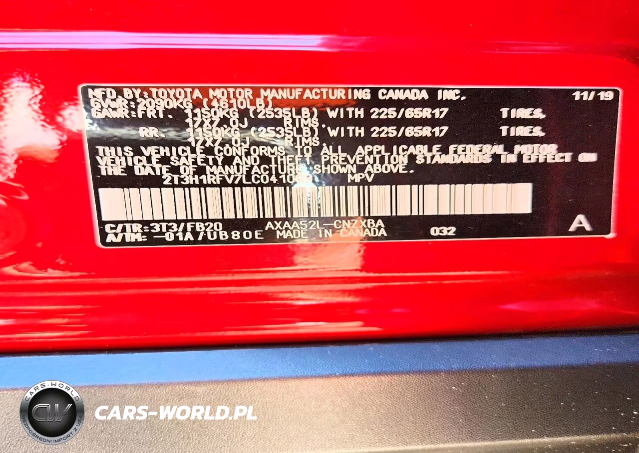 2020 Toyota Rav4 Le VIN:2T3H1RFV7LC041069 - 13