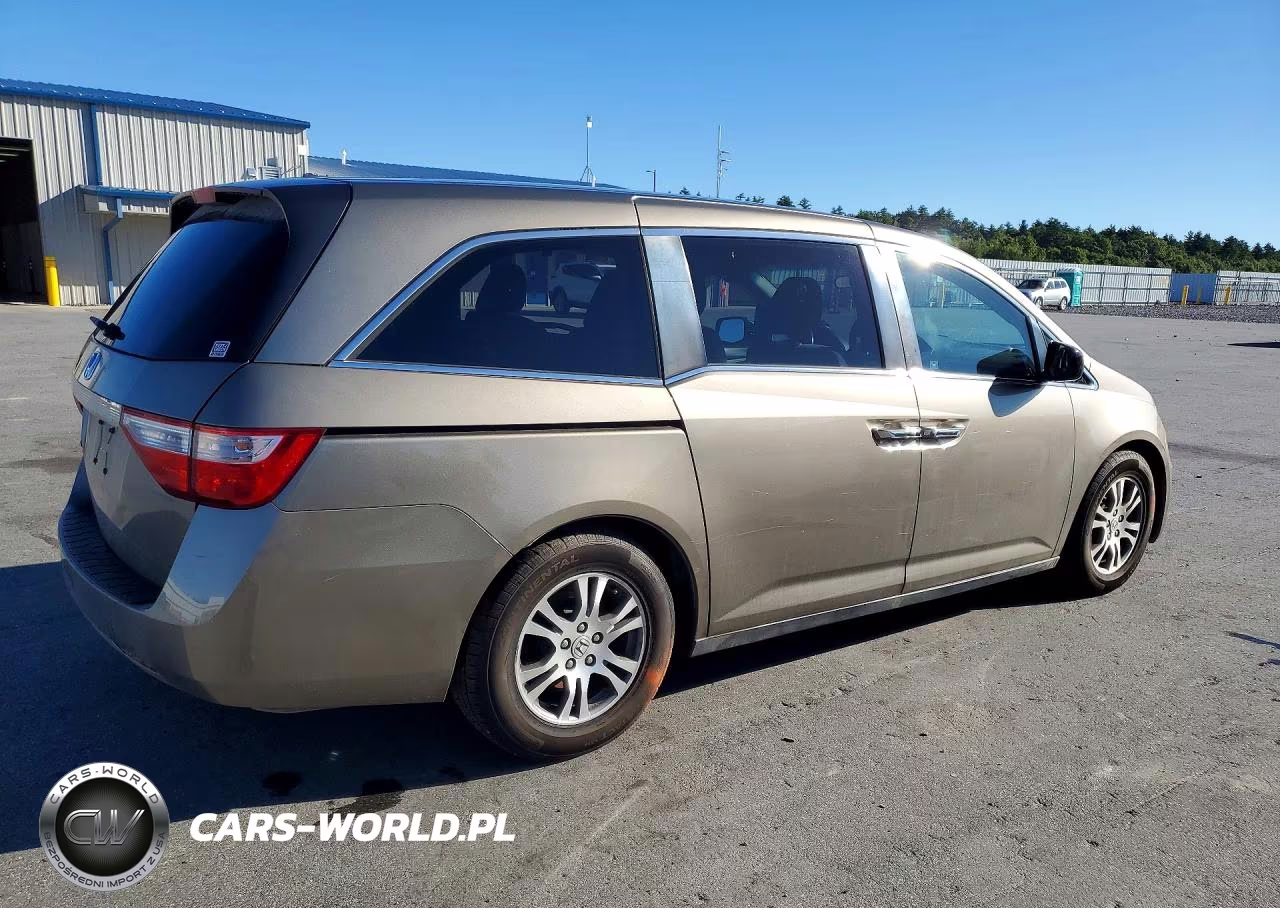 2012 Honda Odyssey Ex VIN:5FNRL5H42CB076697 - 3