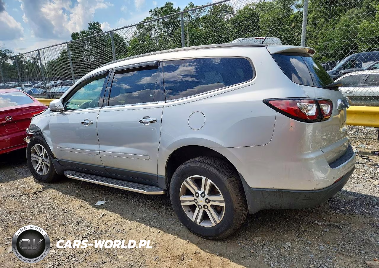 2015 Chevrolet Traverse Lt VIN:1GNKRGKD2FJ110078 - 2
