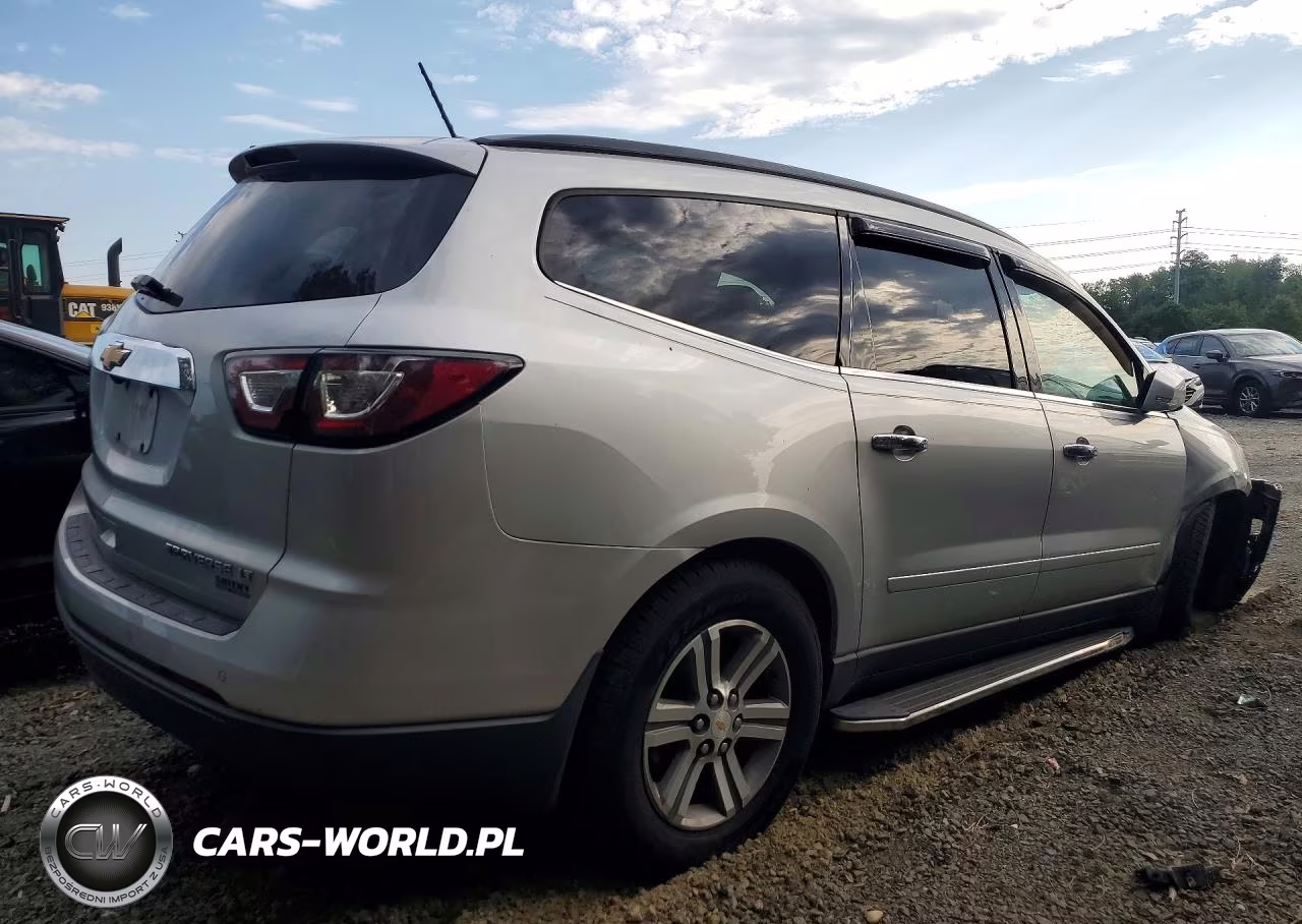 2015 Chevrolet Traverse Lt VIN:1GNKRGKD2FJ110078 - 3