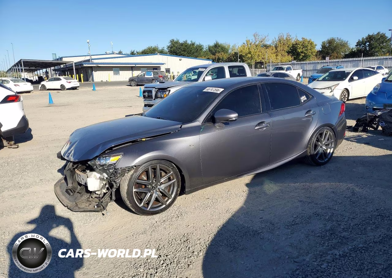 2014 Lexus Is 350 VIN:JTHBE1D26E5006177 - 1