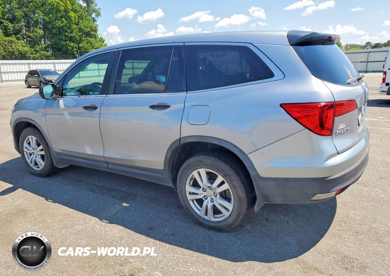 2018 Honda Pilot Lx VIN:5FNYF5H1XJB004118 - 2