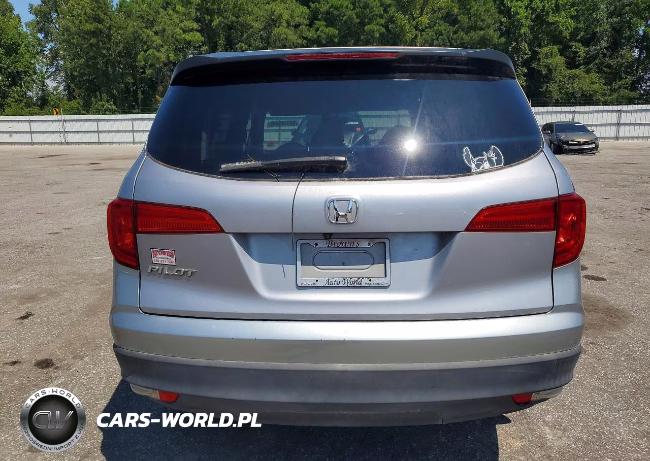 2018 Honda Pilot Lx VIN:5FNYF5H1XJB004118 - 6