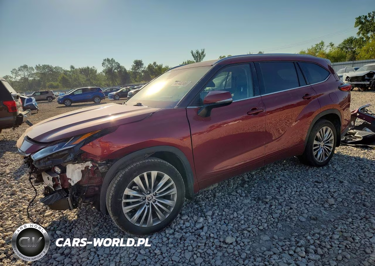 2021 Toyota Highlander Platinum VIN:5TDFZRBH0MS112792 - 1