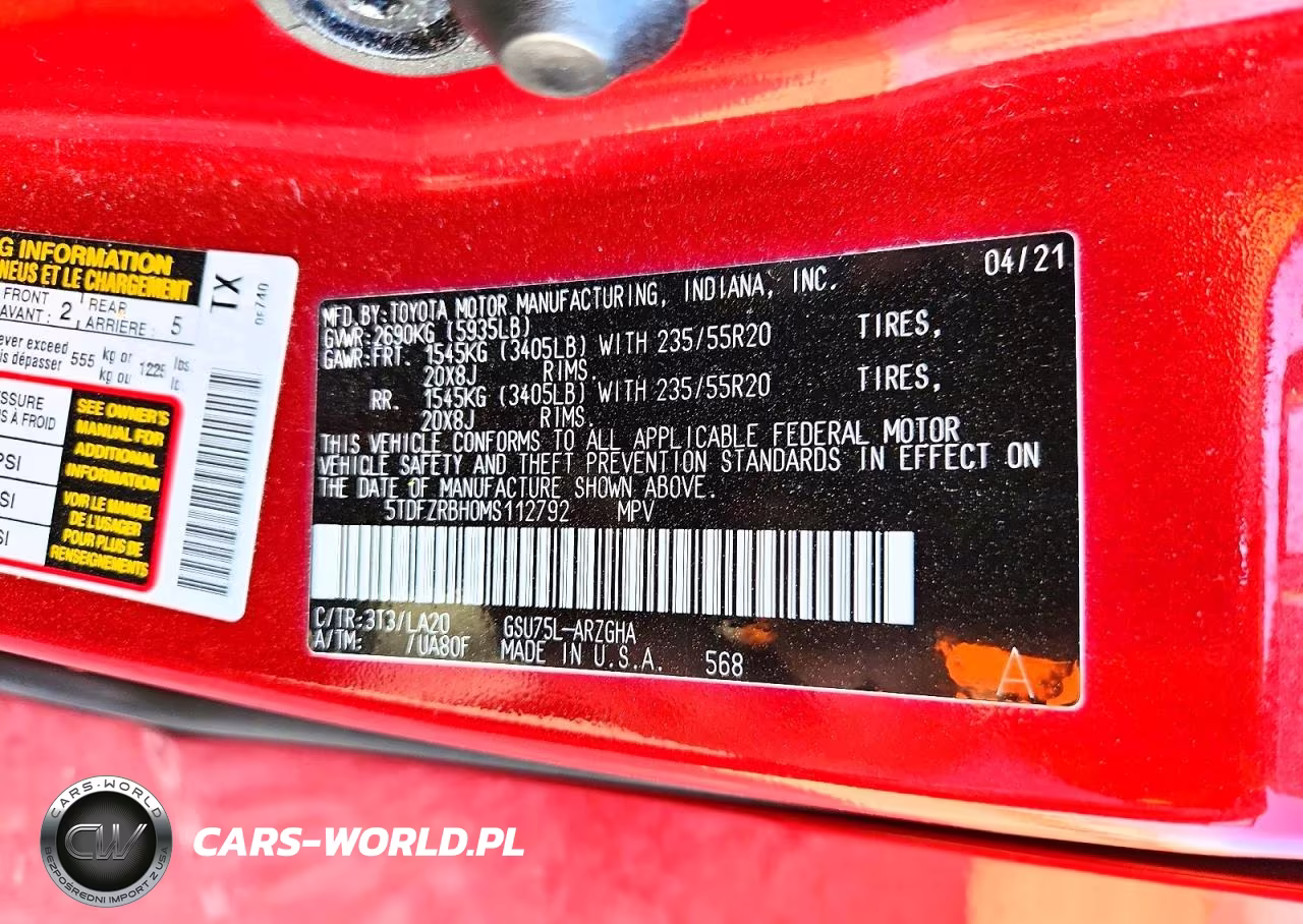 2021 Toyota Highlander Platinum VIN:5TDFZRBH0MS112792 - 13