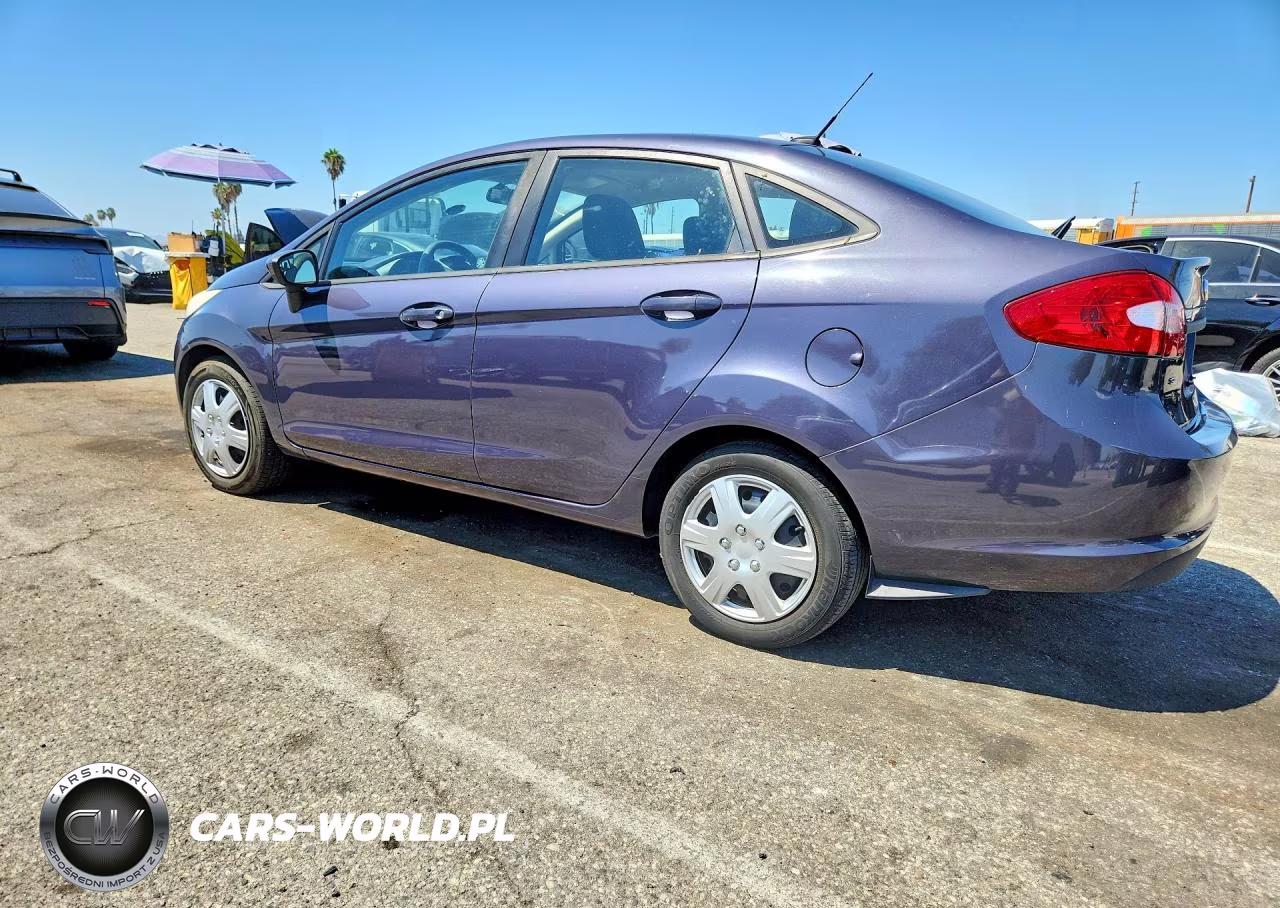 2012 Ford Fiesta Se VIN:3FADP4BJXCM151025 - 2