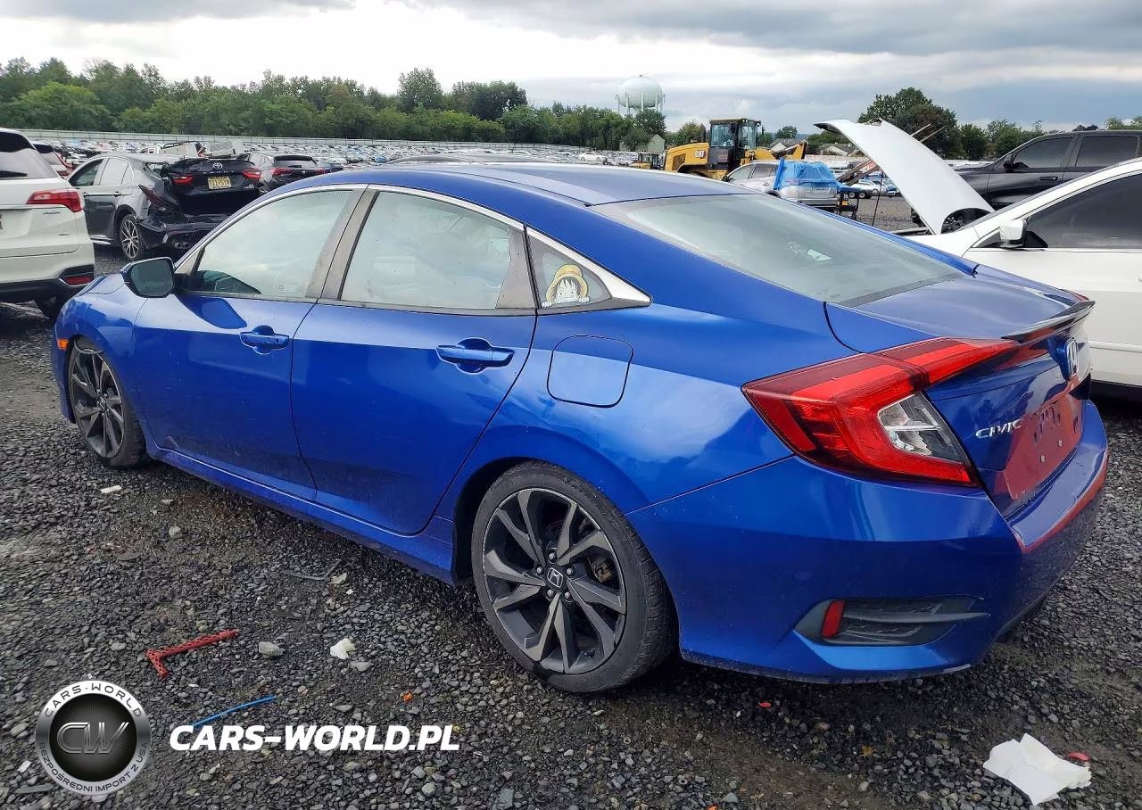 2020 Honda Civic Sport VIN:2HGFC2F89LH595071 - 2