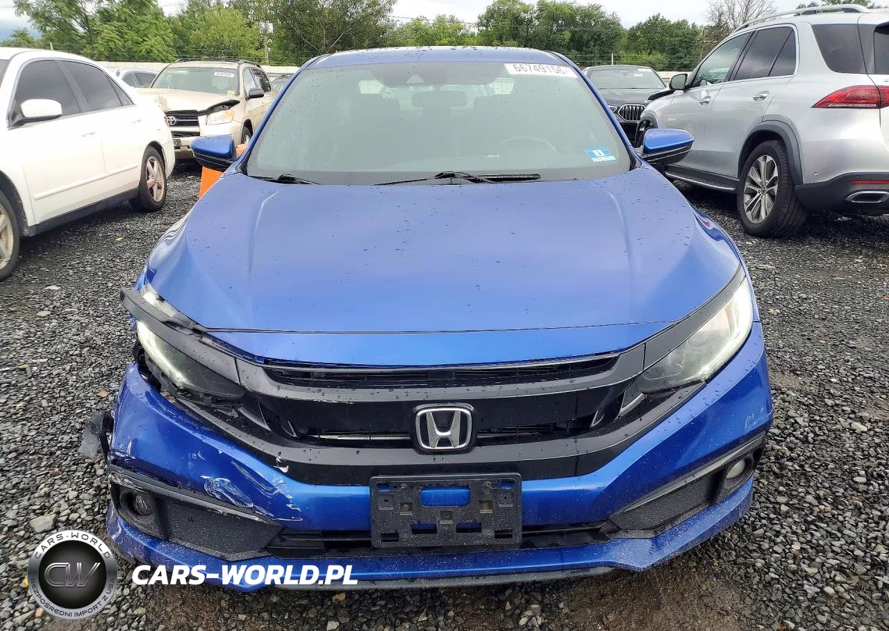 2020 Honda Civic Sport VIN:2HGFC2F89LH595071 - 5