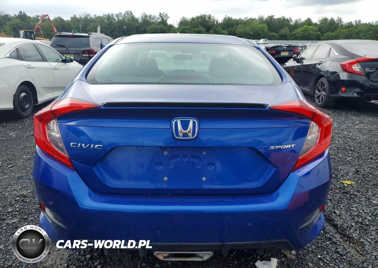 2020 Honda Civic Sport VIN:2HGFC2F89LH595071 - 6