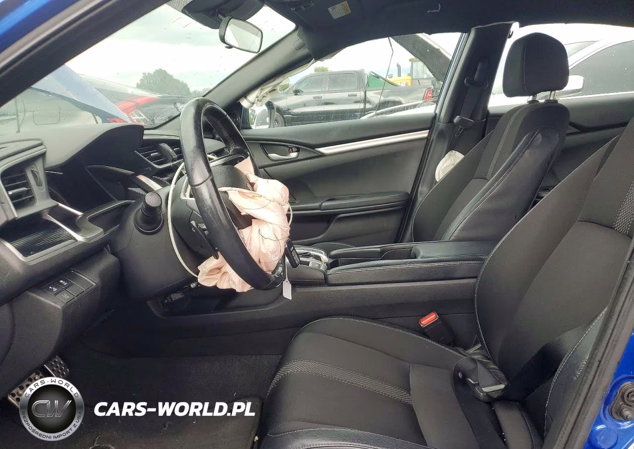 2020 Honda Civic Sport VIN:2HGFC2F89LH595071 - 7