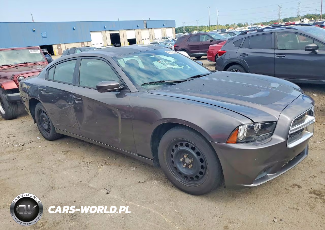 2014 Dodge Charger Police VIN:2C3CDXBG8EH324258 - 4