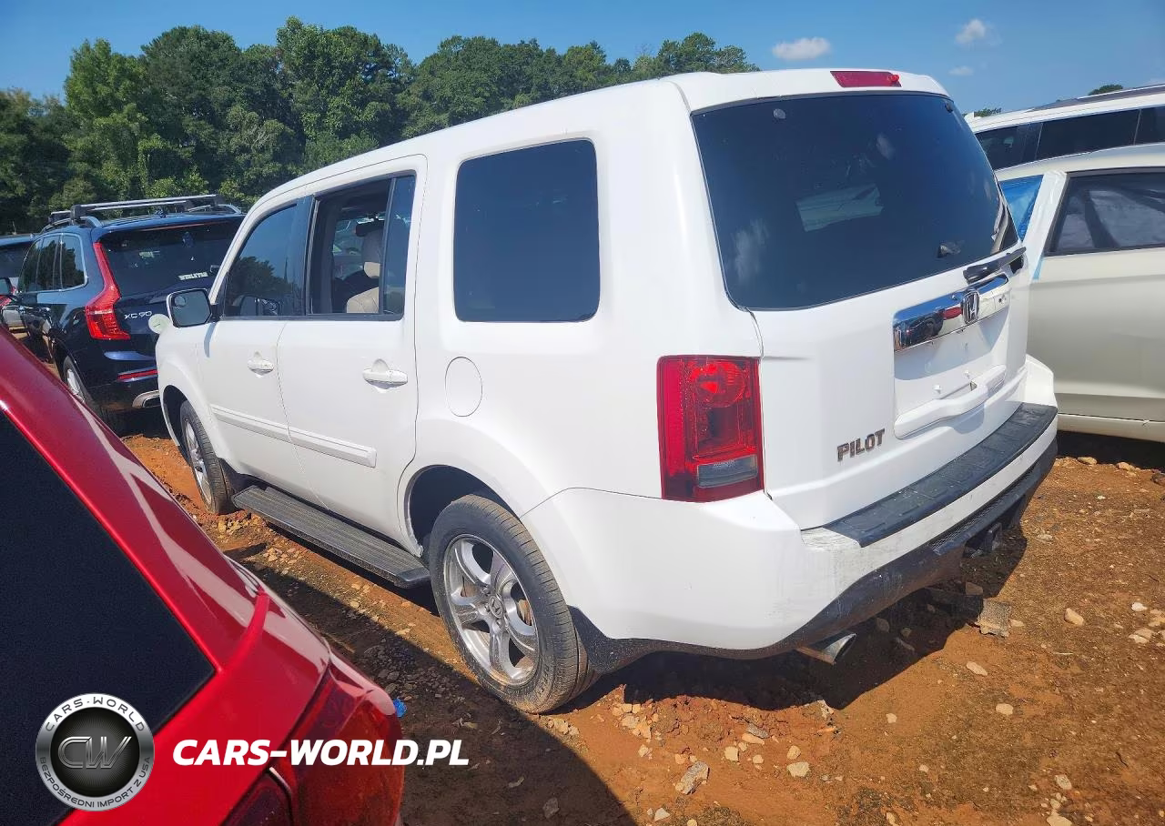 2013 Honda Pilot Exl VIN:5FNYF3H55DB030962 - 2