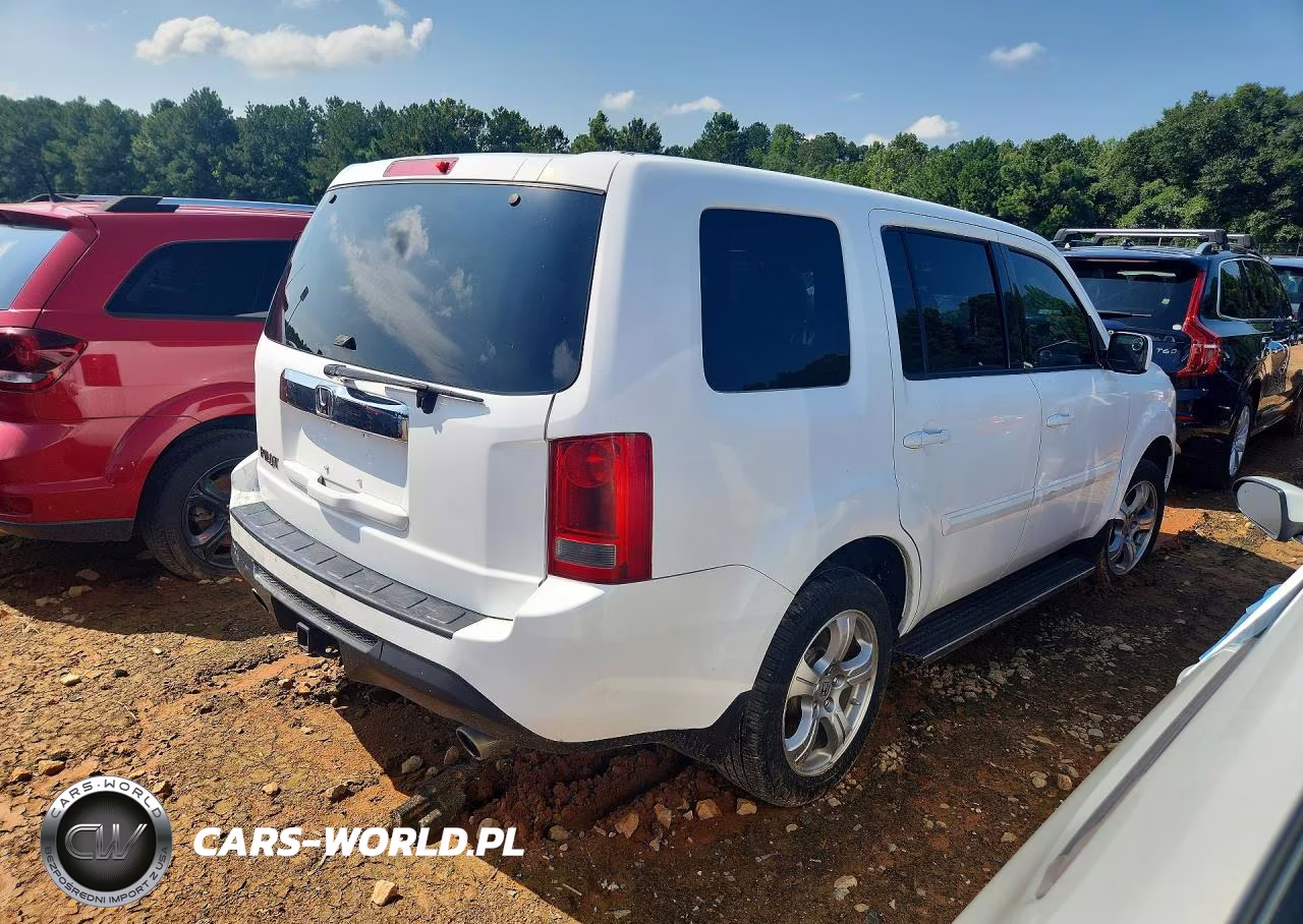 2013 Honda Pilot Exl VIN:5FNYF3H55DB030962 - 3
