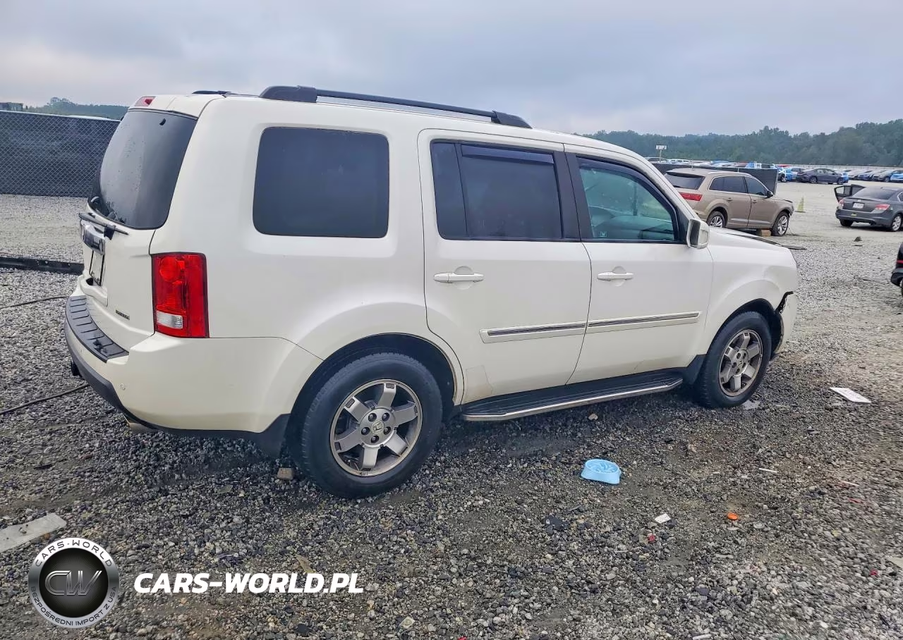 2011 Honda Pilot Touring VIN:5FNYF3H97BB052249 - 3