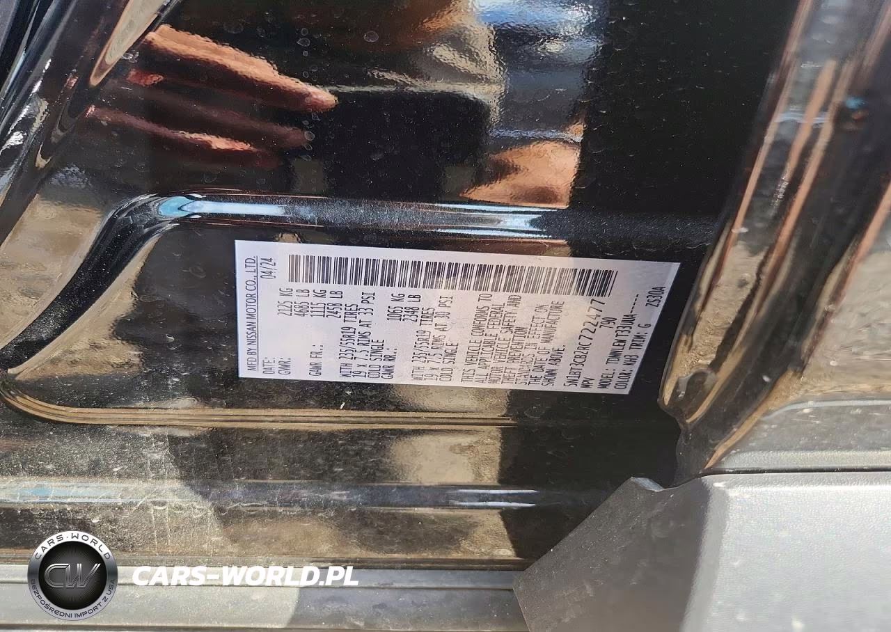 2024 Nissan Rogue Sl VIN:5N1BT3CB2RC722477 - 12