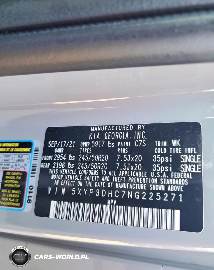 2022 Kia Telluride Ex VIN:5XYP3DHC7NG225271 - 13