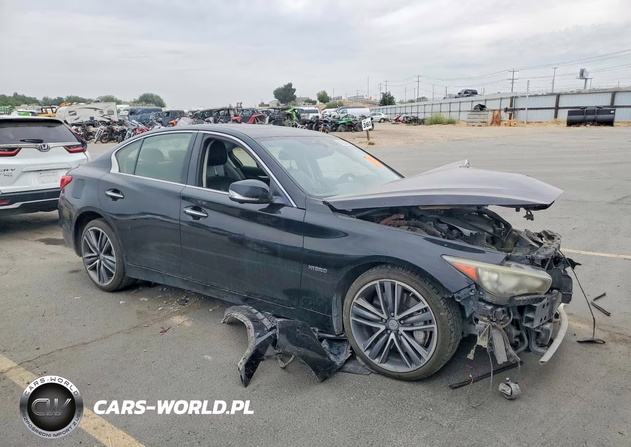 2014 Infiniti Q50 Hybrid Sport VIN:JN1AV7AR9EM701862 - 4