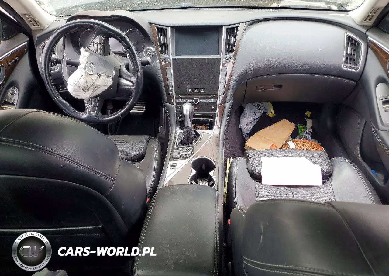 2014 Infiniti Q50 Hybrid Sport VIN:JN1AV7AR9EM701862 - 8