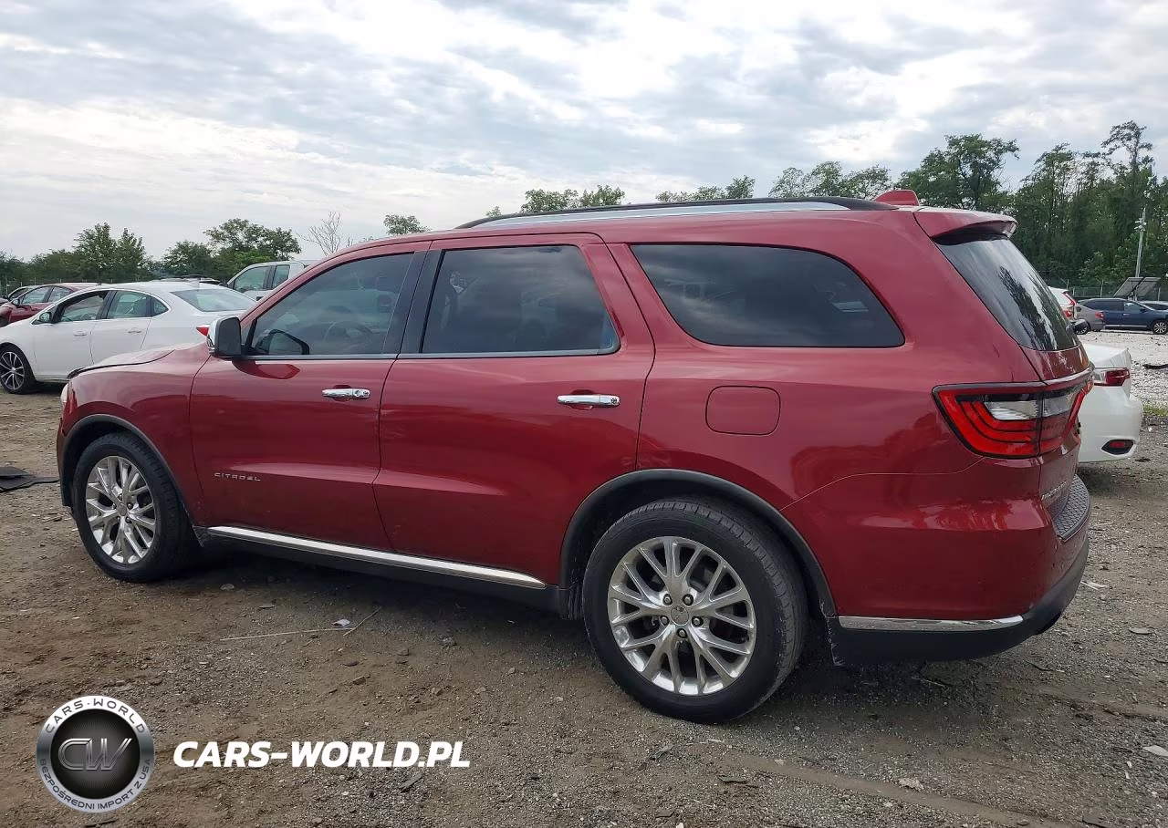 2014 Dodge Durango Citadel VIN:1C4RDHEGXEC380356 - 2