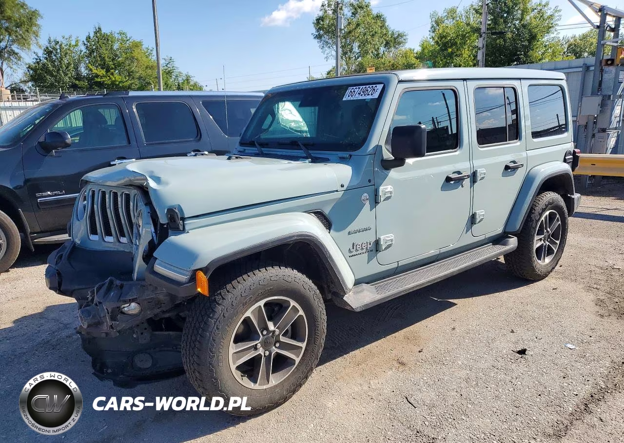 2023 Jeep Wrangler Sahara VIN:1C4HJXEN0PW509591 - 1